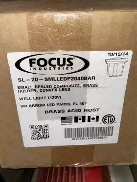 SMLLEDP20440BAR FOCUS INDUSTRIES Holder Convex Lens #2