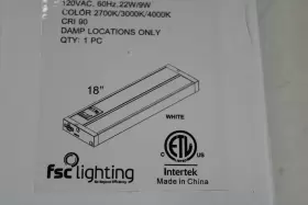 L31-U-18-9W-MCT FSC LIGHTING Fixtures