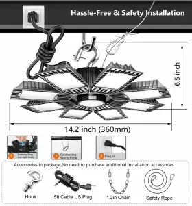 250W FUCODA Led High Bay Light #3