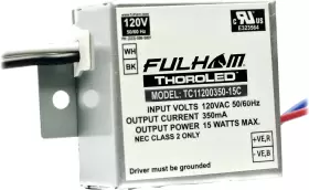 TC11200350-15C FULHAM Lighting Thoroled Single Channel