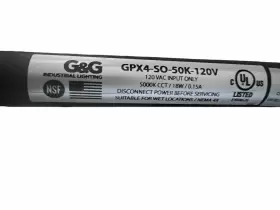 GPX4-SO-50K-120V G-G INDUSTRIAL LIGHTING Waterproof Led Tube