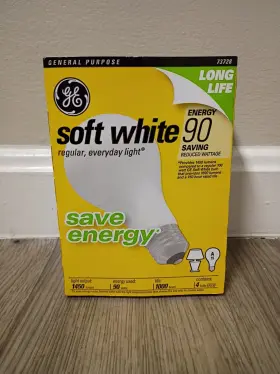 043168781619 GE Incandescent Light Bulbs Watts Pack
