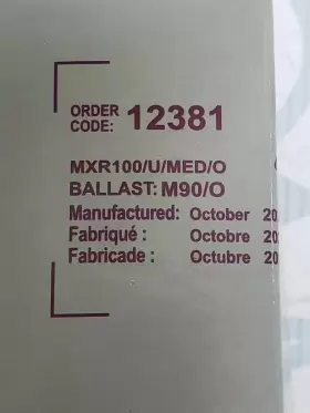 12381 GE Med Halide Base #2