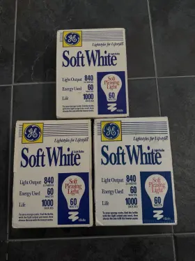 931-90005 GE Incandescent Light Bulbs Pack