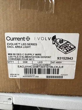 EACL01HC3AW730X1D1BLCKJLR GE Evolve Led Eacl Area Light