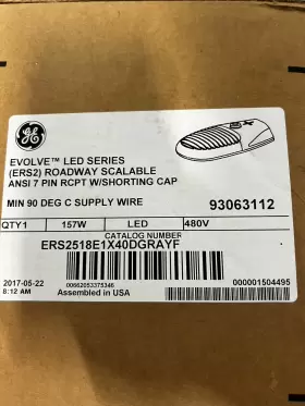 ERS2518E1X40DGRAYF GE Evolve Roadway Light #2