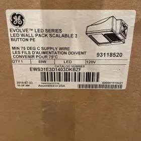 EWS31E3D1403DKBZF GE Evolve Led Wall Pack Scalable Volt