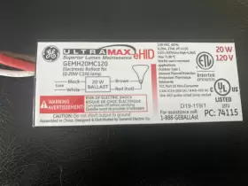 GEMH20 GE Gemh Ballast