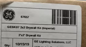 GESK07 GE Box Lighting Solution Drywall Kit #3