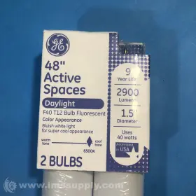 66654 GE LIGHTING Box Fluorescent Bulbs