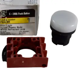 P9XLBR GE Pilot Light Round Refracted Lens
