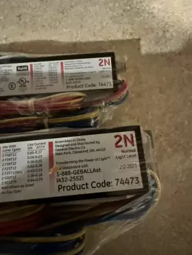 GE-240-RS-MV-N-DIY GE PROLINE Volt High Ballast Set #3