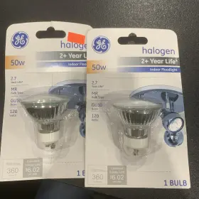 Q20GU10 GE Pack Bulbs Cd Halogen Floodlight