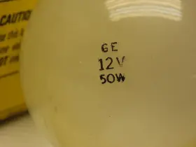 50A21 GENERAL ELECTRIC Base Light Bulb Rv #2