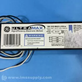 GE-332-MAX-L-ULTRA GENERAL ELECTRIC Fluorescent Ballast Usip #3