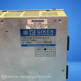 TA8101N2301E310 GIKEN INDUSTRIAL CO Gss Controller Usip #3