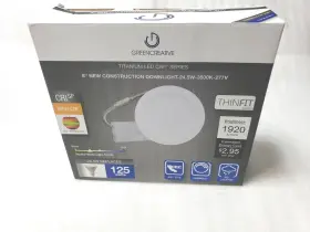 98221 GREEN CREATIVE Construction Downlight Led Thinfit