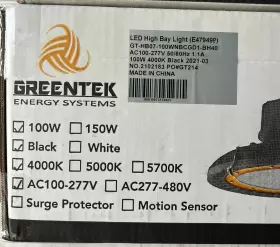 UF035 GREENTEK Ufo High Bay Led Lights #2