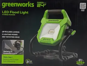 3502302AZ GREENWORKS Ac Led Light Head Rotation Tool
