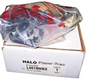 L4018MBX HALO Power Trac Track Light