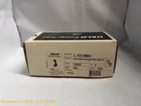 L703MBX HALO Track Lighting Lampholder