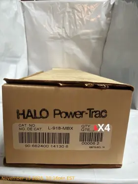L918-MBX HALO Pack Track Light Fixture Extension