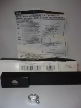L951MB HALO Wireway Cover Pendant Trac Kit #2