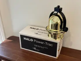 L710BX HALO POWER-TRAC Nos Track Light Fixture Head Finish