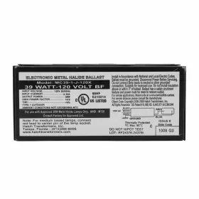 MC39-1-J-120X HATCH LIGHTING Halide Ballast