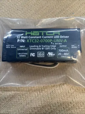 XTC32-0700P-UNV-A HATCH Led Driver