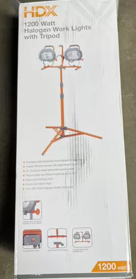 H1200DPT HDX Halogen Tripod Light Repair #2