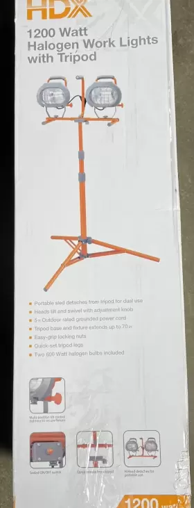 H1200DPT HDX Halogen Tripod Light Repair #3