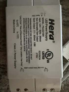 PSLED-18W HERA Led Driver Plug