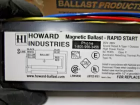 M2-40RS-277 HOWARD INDUSTRIES Rapid Start Magnetic Ballast #3