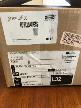 6LFML30L40K9SS HUBBELL Lighting Prescolite Led Downlight #2