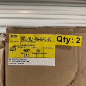 DDL-9L1-LR-NA-NPC-TB HUBBELL Box Dusk Dawn Led Street Lights