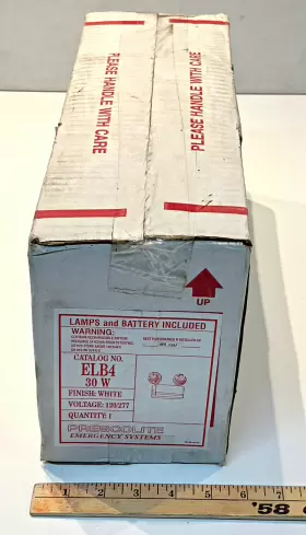 ELB4 HUBBELL Nos Lighting Prescolite Emergency Battery #3