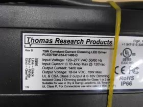 PLED75W-054-C1400-D HUBBELL LIGHTING COMPONENTS Thomas Driver #2