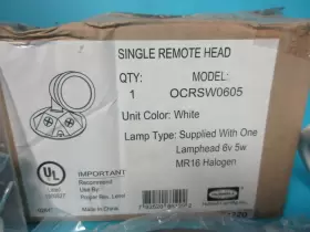 OCRSW0605 HUBBELL LIGHTING Single Remote Head Light Emergency #2