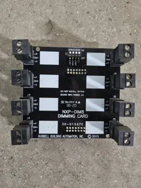 NXP-DIM8 HUBBELL Dimming Option Card