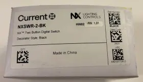 NXSWR-2-BK HUBBELL Nx Digital Switch