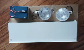 TG50 HUBBELL Emergency Light Dual Lite Recessed Recess Grid