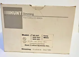 AF-527 HUNT CONTROL SYSTEMS Fluorescent Lamp Dimmer Box