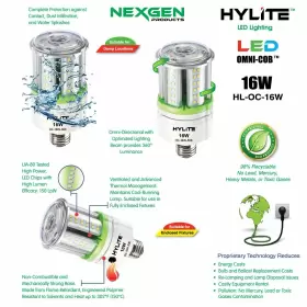 027719008929 HYLITE LED LIGHTING High Performance Omni Cob #3
