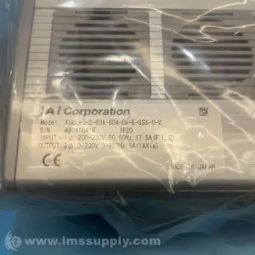 XSEL-Q-2-60A-60A-DV-E-SSS-0-2 IAI CORPORATION Sel Controller