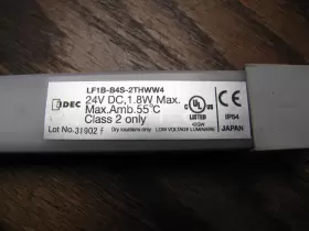 LF1B-B4S-2THWW4 IDEC Led Light Bar Luminaire Wire #3
