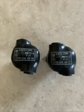PBTO-4 ILSCO Insulated Offset Connector Volt Wire