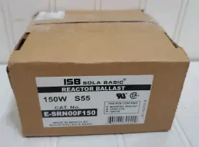 E-SRN00F150 ISB SOLA Reactor Ballast High Pressure Sodium