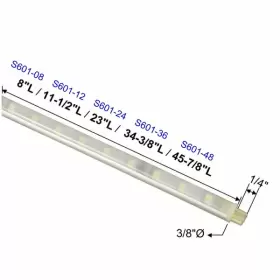 S601-08-60 JESCO Led Stix Linkable #2
