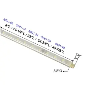 S601-24-30 JESCO Led Stix Linkable #2